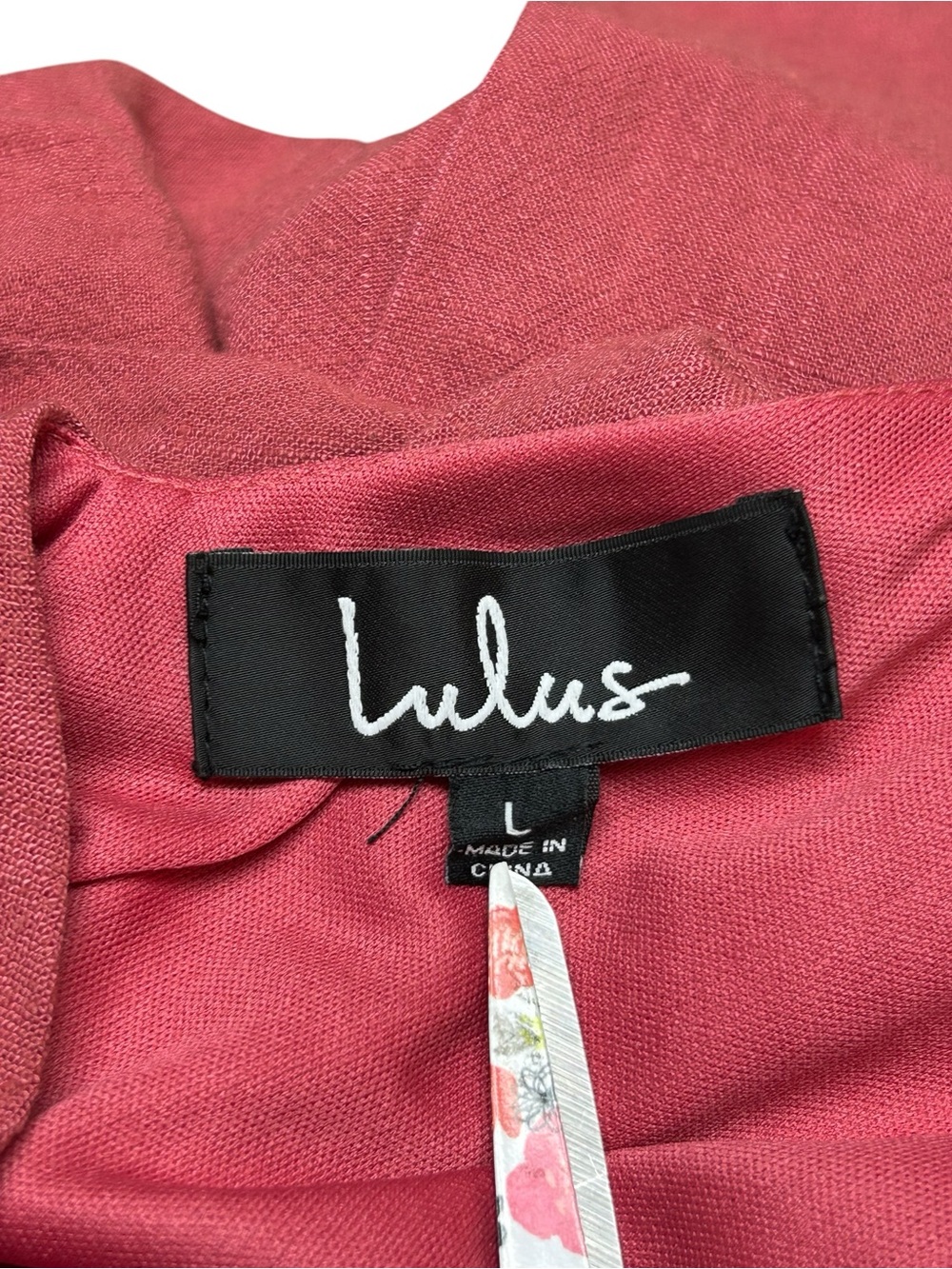 Lulus Terra Cotta Cropped Wide Leg Jumpsuit NWT Size Large - Picture 5 of 7
